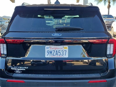 2025 Ford Explorer Platinum
