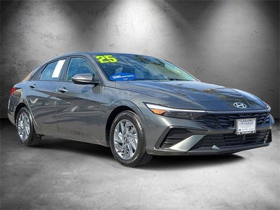 2025 Hyundai Elantra Hybrid Blue