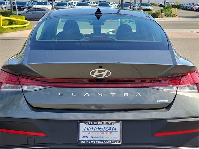2025 Hyundai Elantra Hybrid Blue