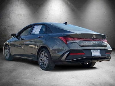 2025 Hyundai Elantra Hybrid Blue