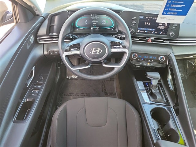 2025 Hyundai Elantra Hybrid Blue