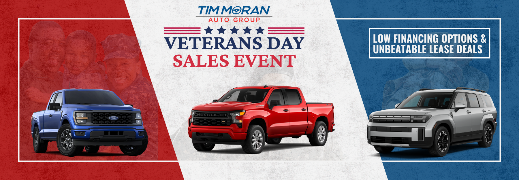 Veterans day Sales event